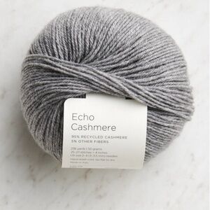 4 Purl SoHo Echo Cashmere Fingering/Sport Yarn Lot (4)